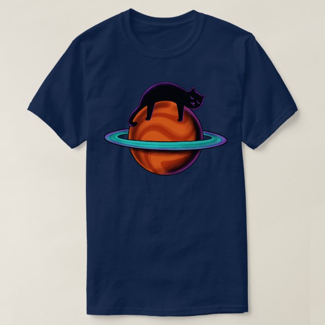 Camiseta Espacio para dormir de gatos (Diseño del anverso)