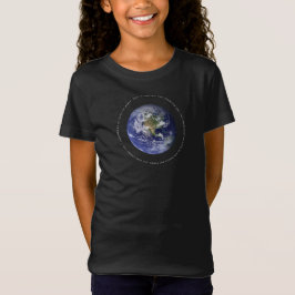 Camiseta Espacio Planeta Tierra - Cristiano Juan 3:16 Relig