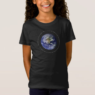 Camiseta Espacio Planeta Tierra - Cristiano Juan 3:16 Relig