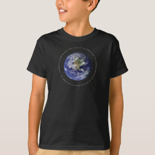 Camiseta Espacio Planeta Tierra - Cristiano Juan 3:16 Relig