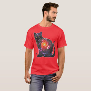 Camiseta Espacio Quasar En Gato