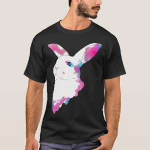 Camiseta Espacio reducido Arcoiris Gaussismo Conejo Gaussia