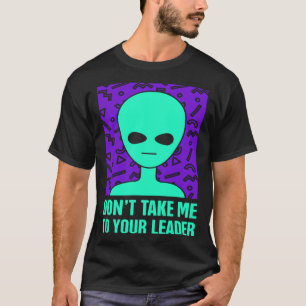 Camiseta Espacio retro 90 Alien Vida Extraterrestre y OVNI