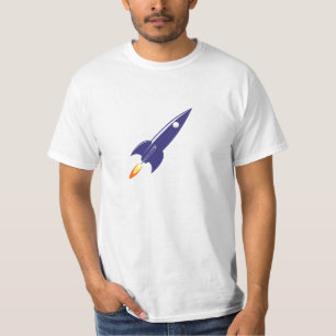 Camiseta Espacio Rocket del dibujo animado