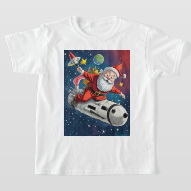 Camiseta Espacio Santa Claus (Distribución)