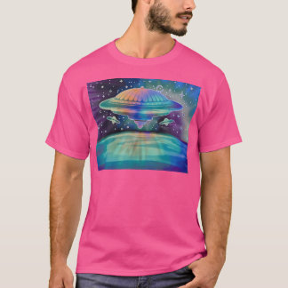 Camiseta Espacio Trippy Ufo