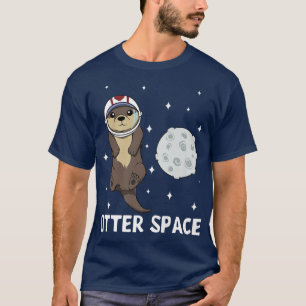 Camiseta Espacio Ultraterrestre AnimalOtter Astronauta PunO