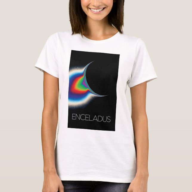 Camiseta Espacio ultraterrestre, Cosmos, Sistema Solar, Lun (Anverso)