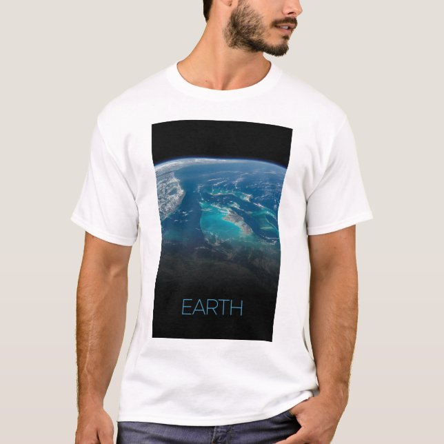 Camiseta Espacio ultraterrestre, Cosmos, Sistema Solar, Pla (Anverso)