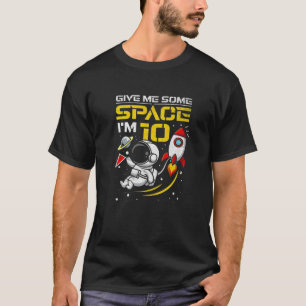 Camiseta Espacio Ultraterrestre De 10 Años 10 Años Astrona
