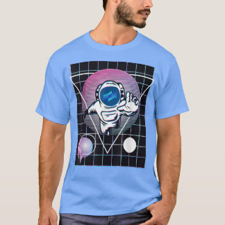 Camiseta Espacio ultraterrestre de Astronauta de Cripto Cot