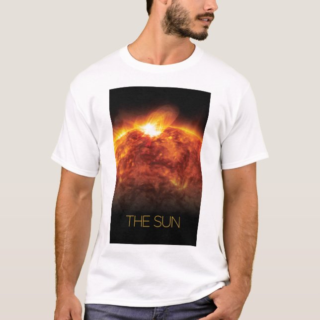 Camiseta Espacio ultraterrestre, galaxia, sistema solar, es (Anverso)