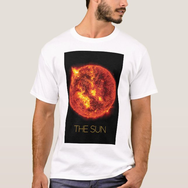 Camiseta Espacio ultraterrestre, galaxia, sistema solar, es (Anverso)