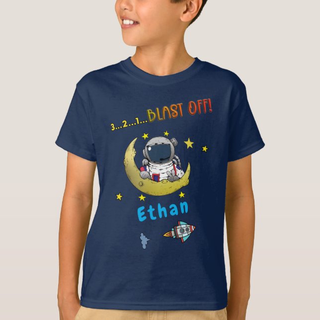Camiseta Espacio ultraterrestre para niños (Anverso)