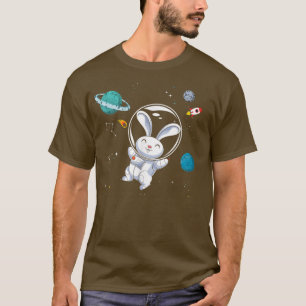 Camiseta Espacio Uniforme Viaje Animal Aover Conejo Conejo