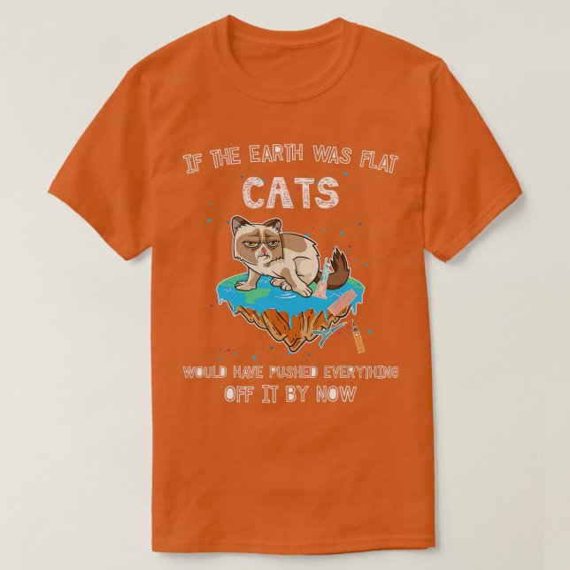 Camiseta Espacio Universo SciFi S Funny Kitten Cat Flat Ear (Diseño del anverso)