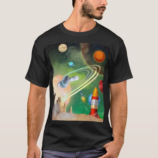 Camiseta Espacio (versión 3) (Anverso)