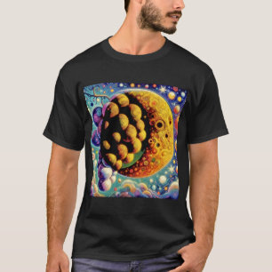 Camiseta Espacio y lo abstracto y la luna #4