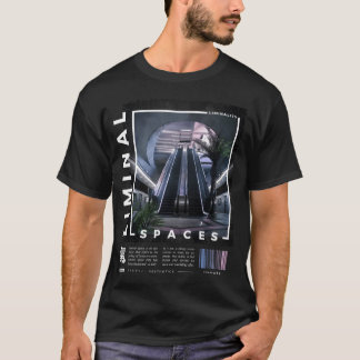 Camiseta Espacios liminales estética retro 80s 90s Vaporwav