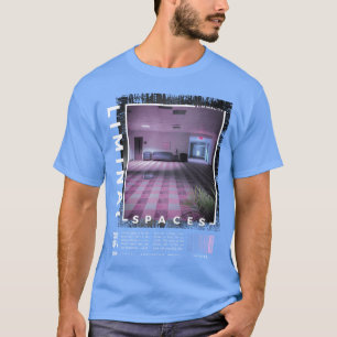 Camiseta Espacios liminales estética retro Vaporwave años 8