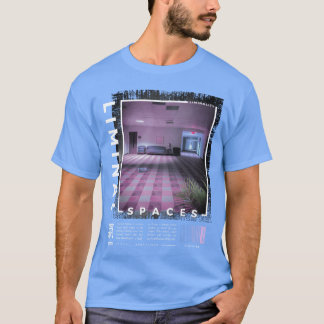 Camiseta Espacios liminales estética retro Vaporwave años 8