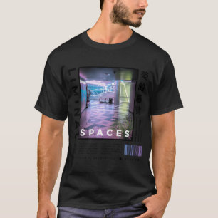 Camiseta Espacios liminales retro 80s 90s Backrooms Vaporwa