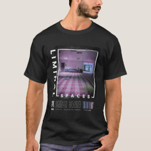 Camiseta Espacios limítrofes Vaporwave
