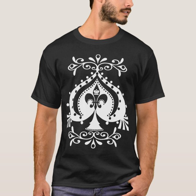 Camiseta Espada adornada (Anverso)