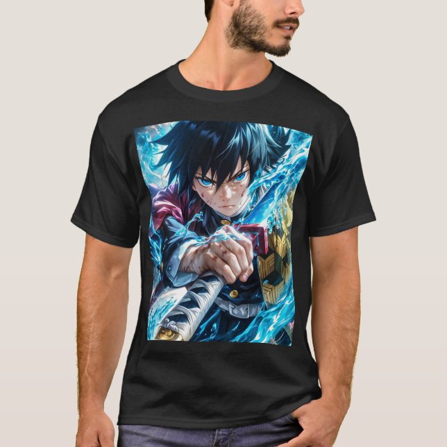 Camiseta Espada Anime Manga (Anverso)