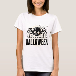 Camiseta Espada araña y feliz Halloween