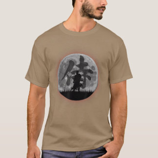 Camiseta Espada de Arte Japonés Kendo Samurái Luchador Vint