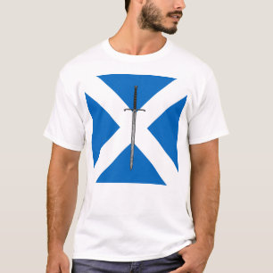 Camiseta Espada de Bruce sobre Saltire