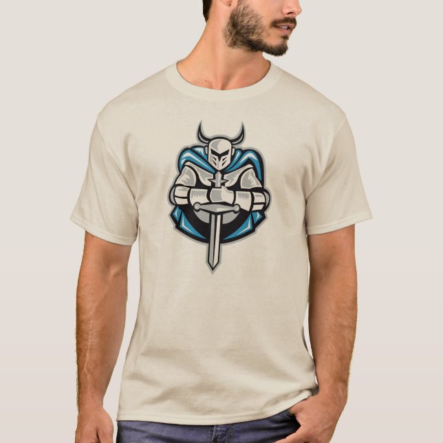Camiseta espada de caballero (Anverso)