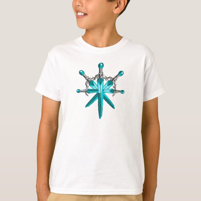 Camiseta Espada de Cristal  (Anverso)