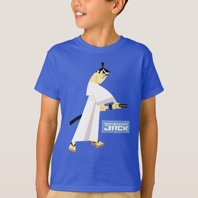 Camiseta Espada de dibujo de Samurai Jack (Anverso)