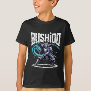 Camiseta Espada de dragón samurái Bushido Gráfica