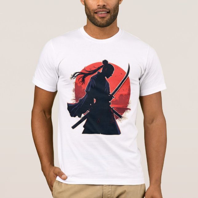 Camiseta Espada de Samurai (Anverso)