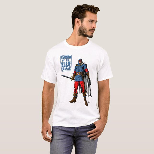 Camiseta Espada del escarabajo azul (Anverso completo)