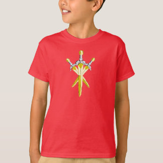 Camiseta Espada Dragón Dorado