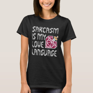 Camiseta Espada en el sarcasmo cardíaco es mi amor