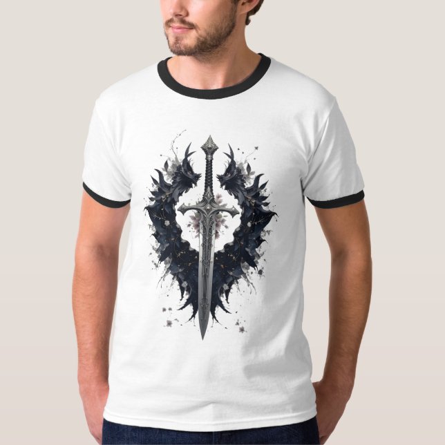 Camiseta Espada medieval (Anverso)