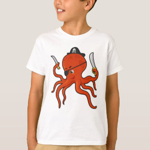 Camiseta Espada pirata del pulpo