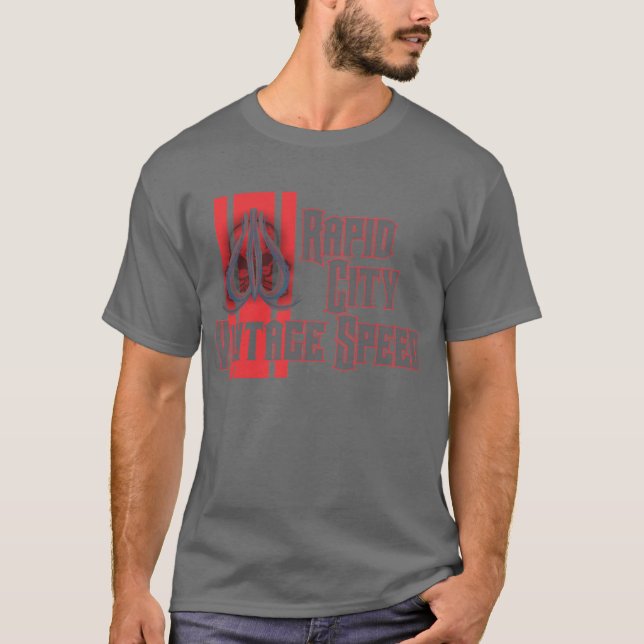 Camiseta Espada rápida del cráneo de la velocidad del (Anverso)