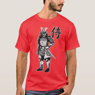 Camiseta Espada Samurai y guerrero A de Japón (2)