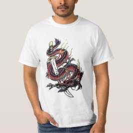 Camiseta Espada y dragón