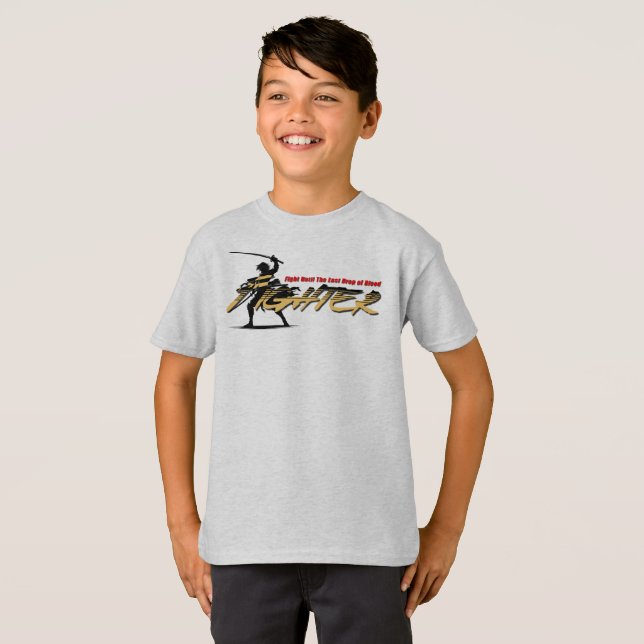 Camiseta Espadachín | Niños (Anverso completo)