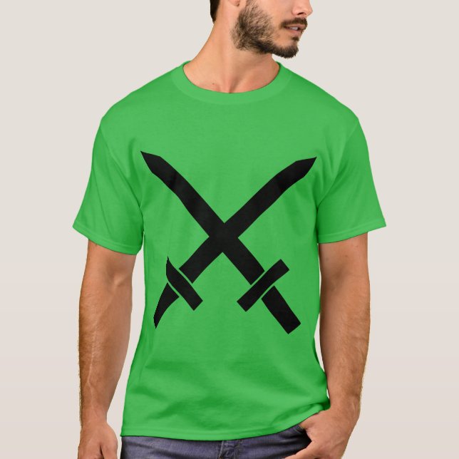 Camiseta Espadas cruzadas (Anverso)