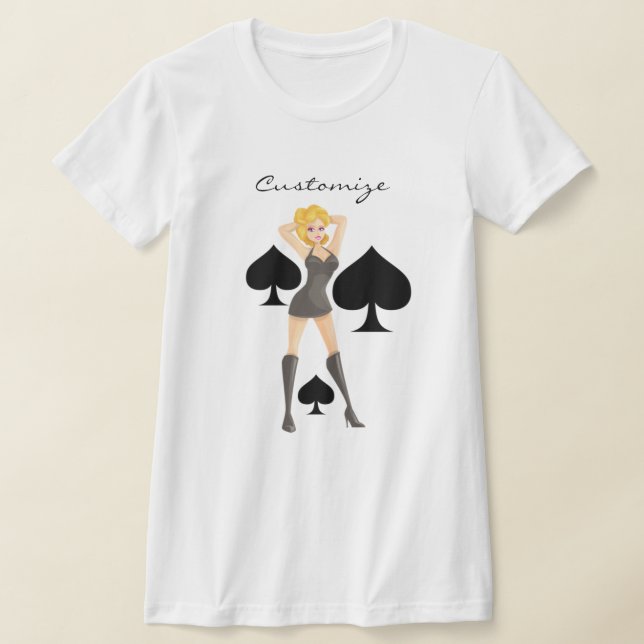 Camiseta Espadas negras Reina rubia Thunder_Cove (Distribución)