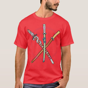 Camiseta Espadas samuráceas japonesas