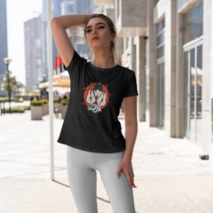 Camiseta Espadas traseras de Samurai